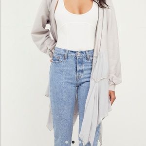 Free People Moon Dust Cardi Navy XS